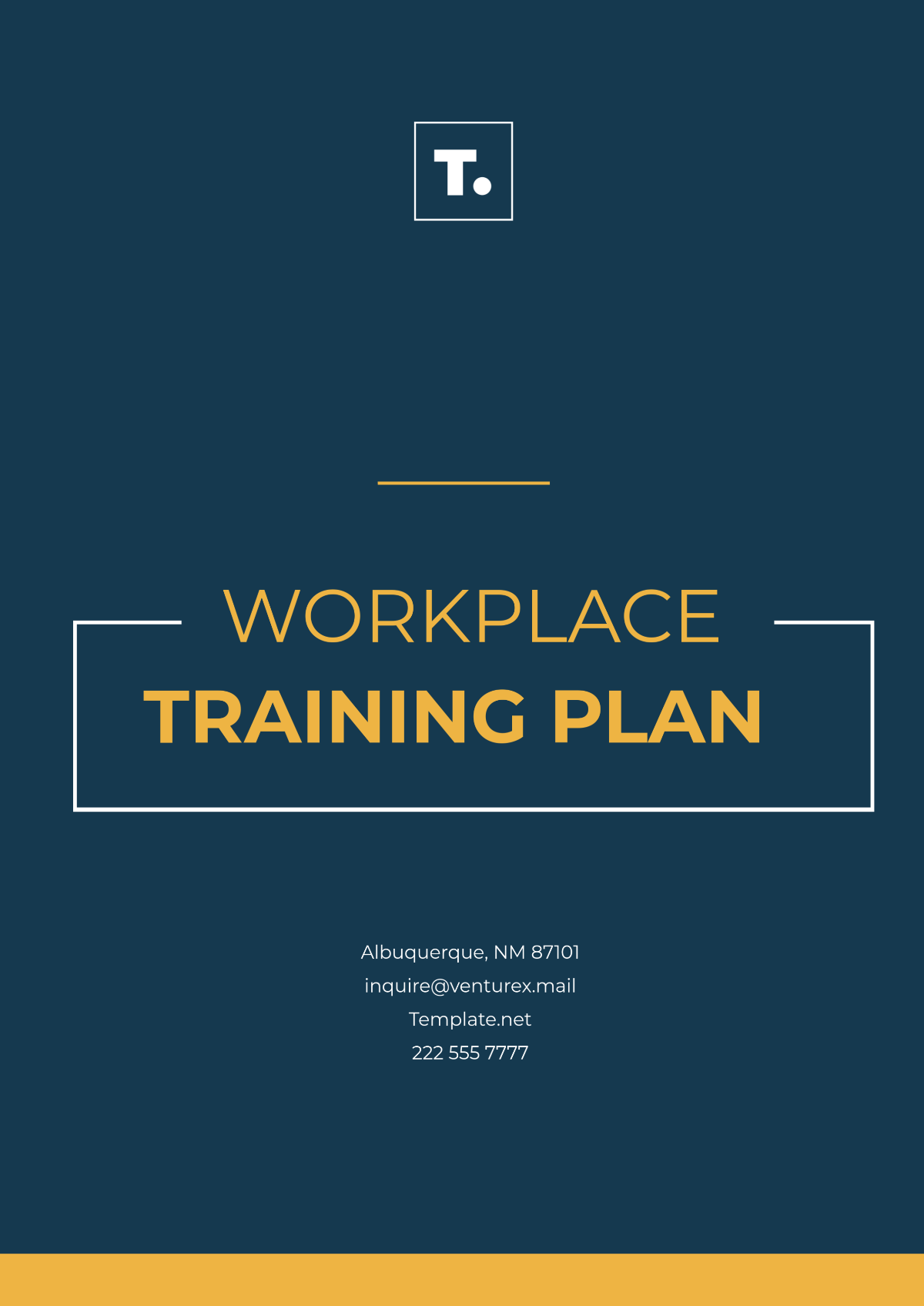 Workplace Training Plan Template - Edit Online & Download