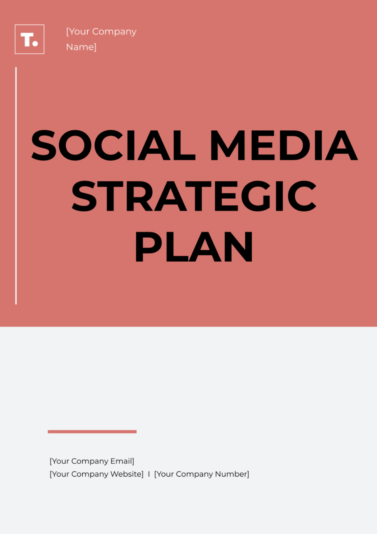 Social Media Strategic Plan Template - Edit Online & Download