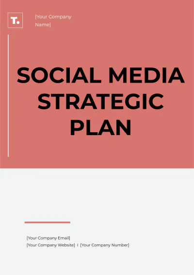 Free Social Media Strategic Plan Template to Edit Online