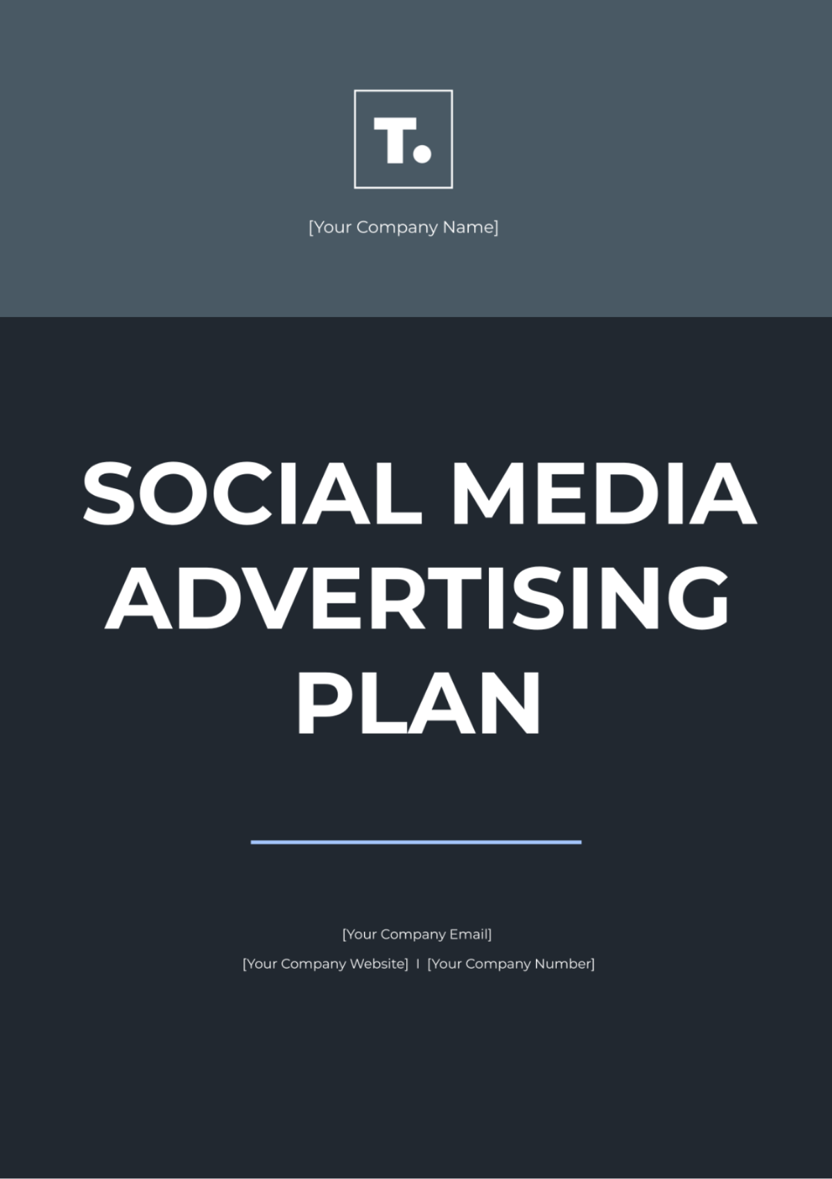 Social Media Advertising Plan Template - Edit Online & Download