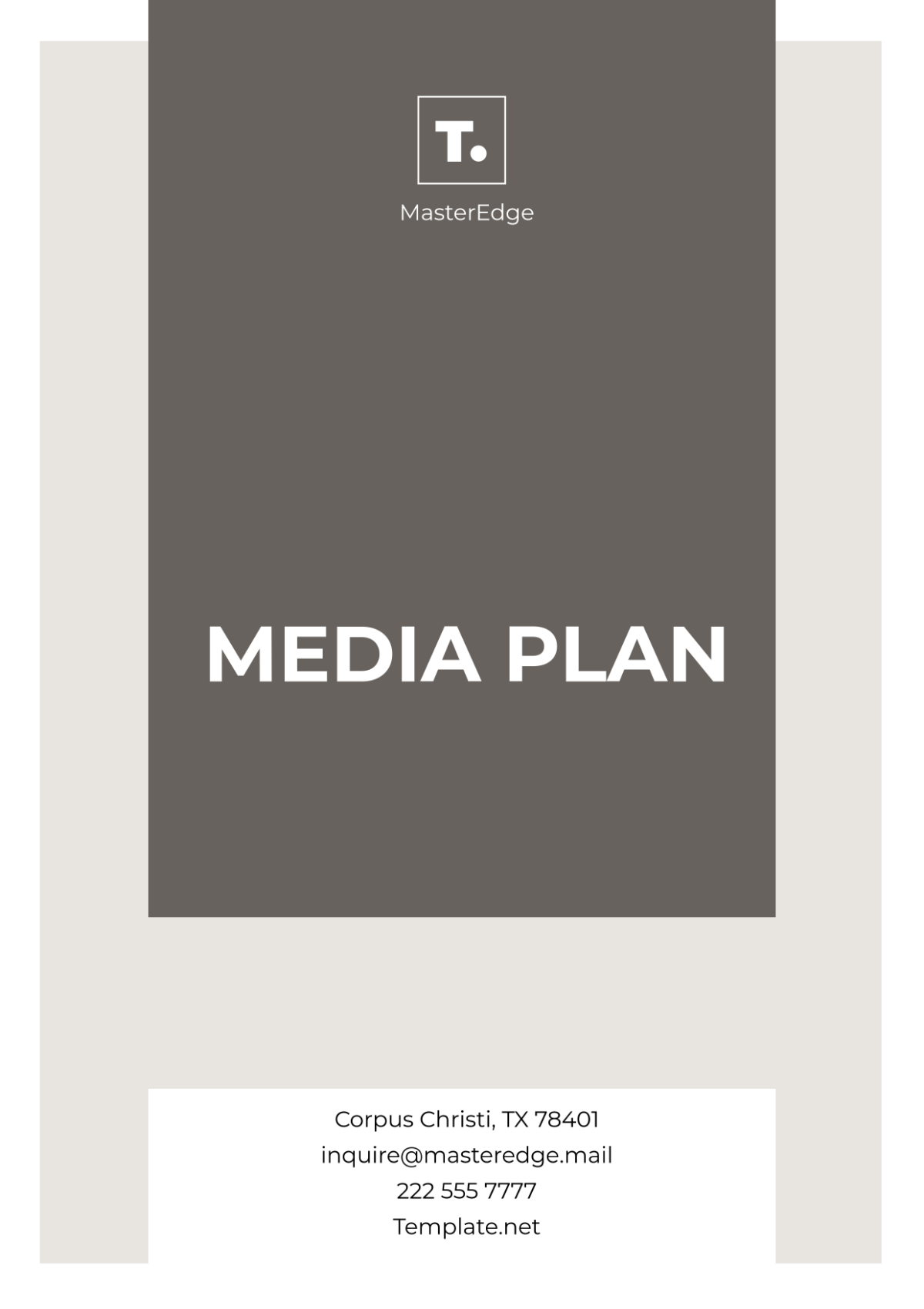 Free Media Plan Template to Edit Online