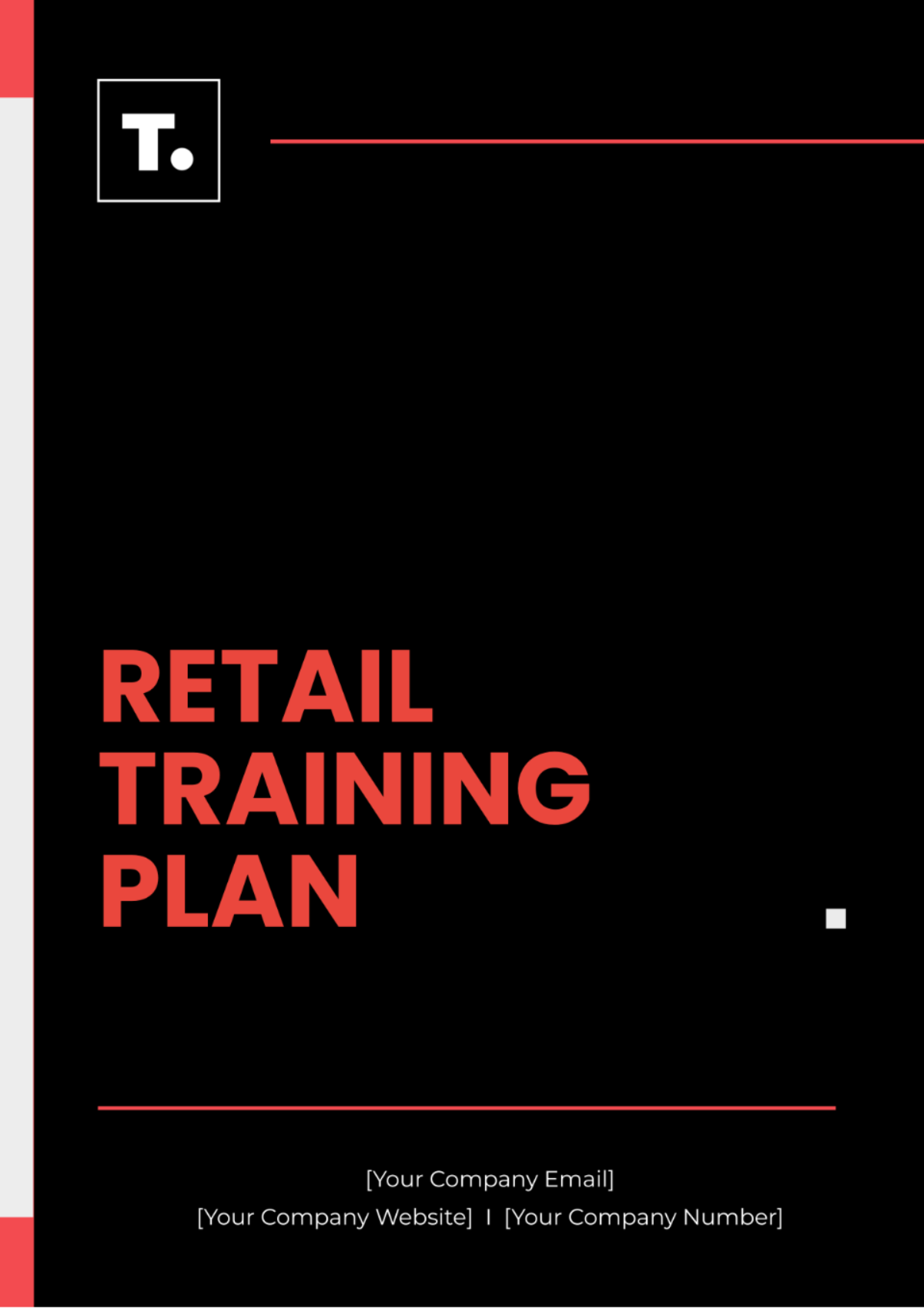 Retail Training Plan Template - Edit Online & Download