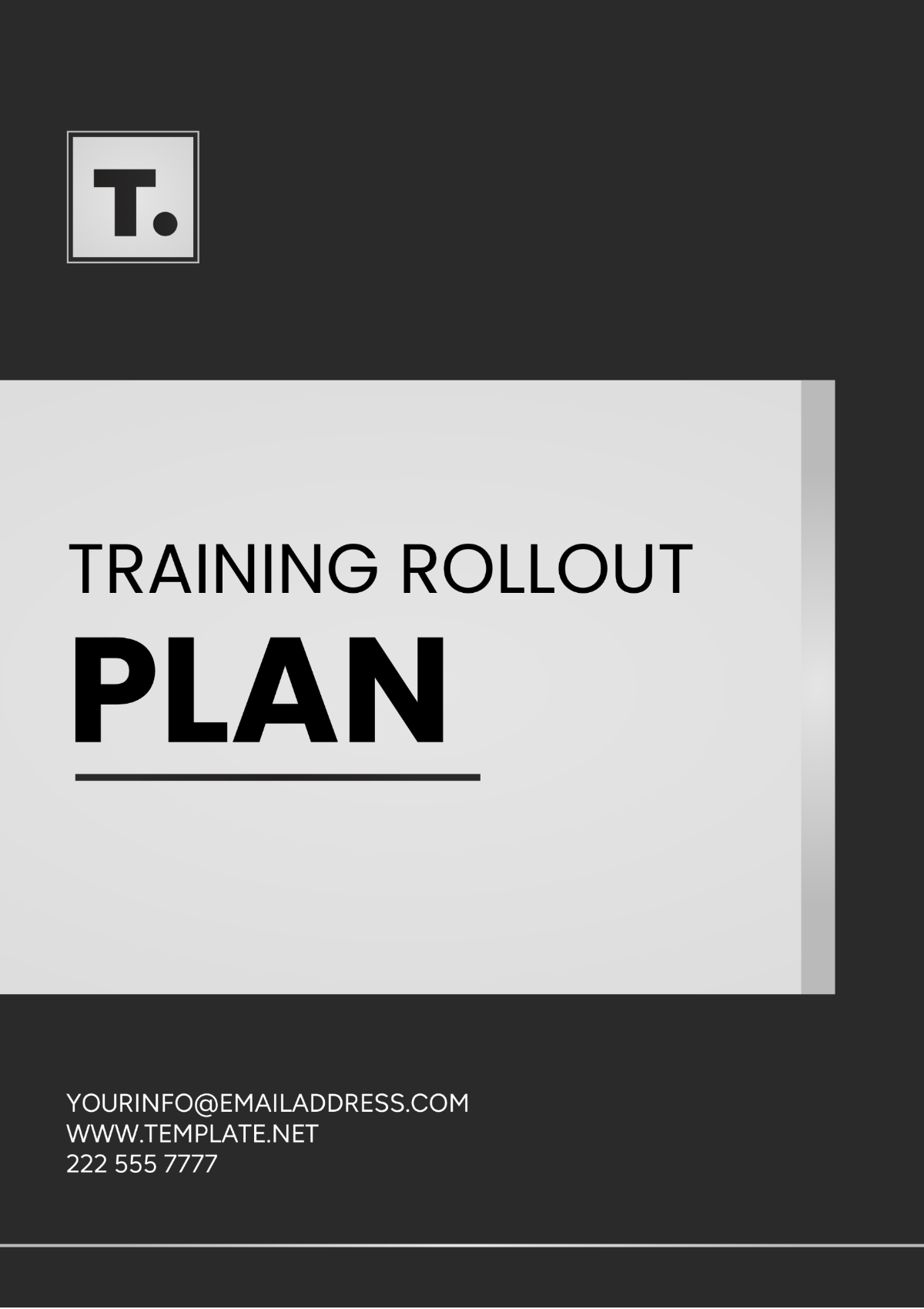 Training Rollout Plan Template - Edit Online & Download Example ...