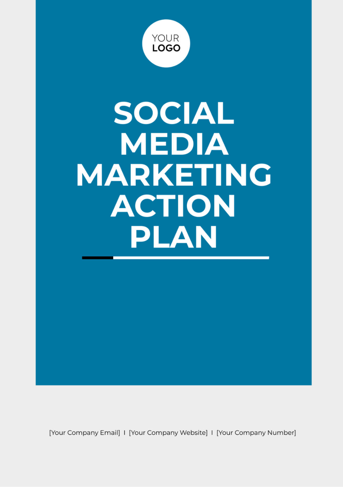 Free Social Media Marketing Action Plan Template