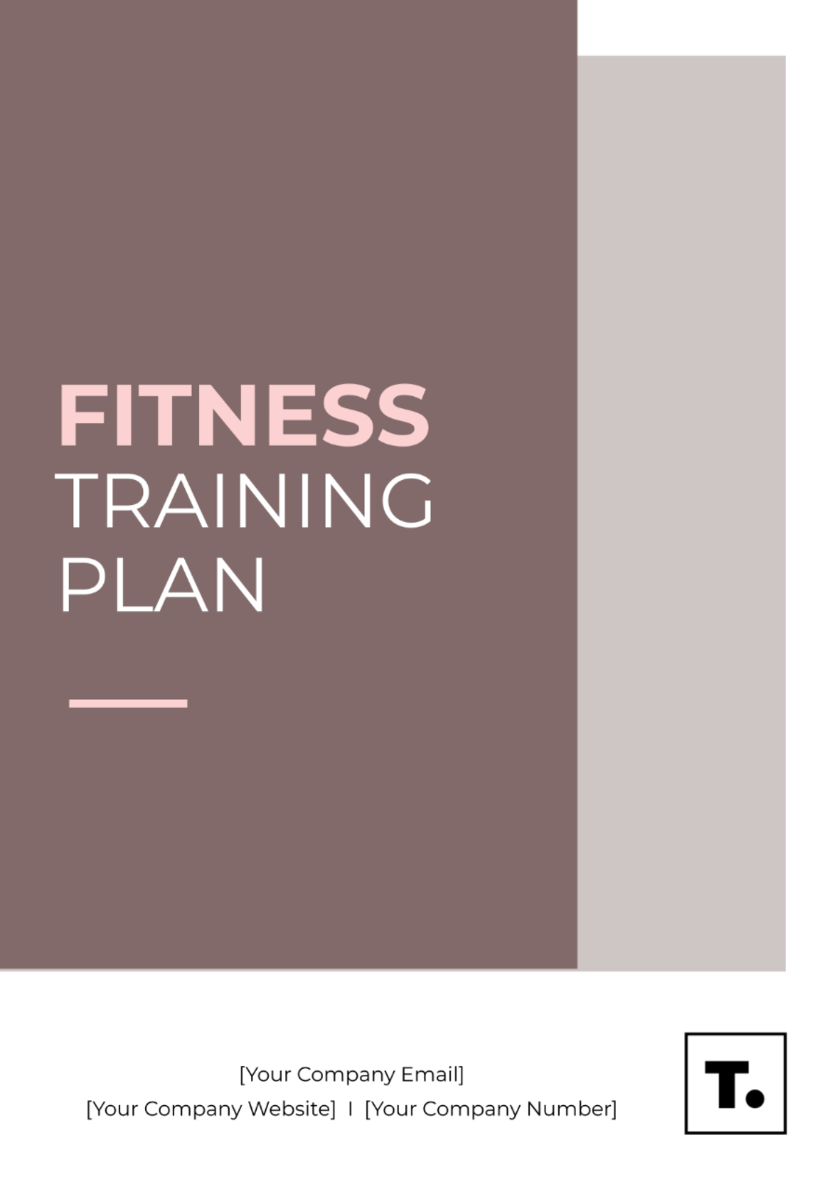 Fitness Training Plan Template - Edit Online & Download