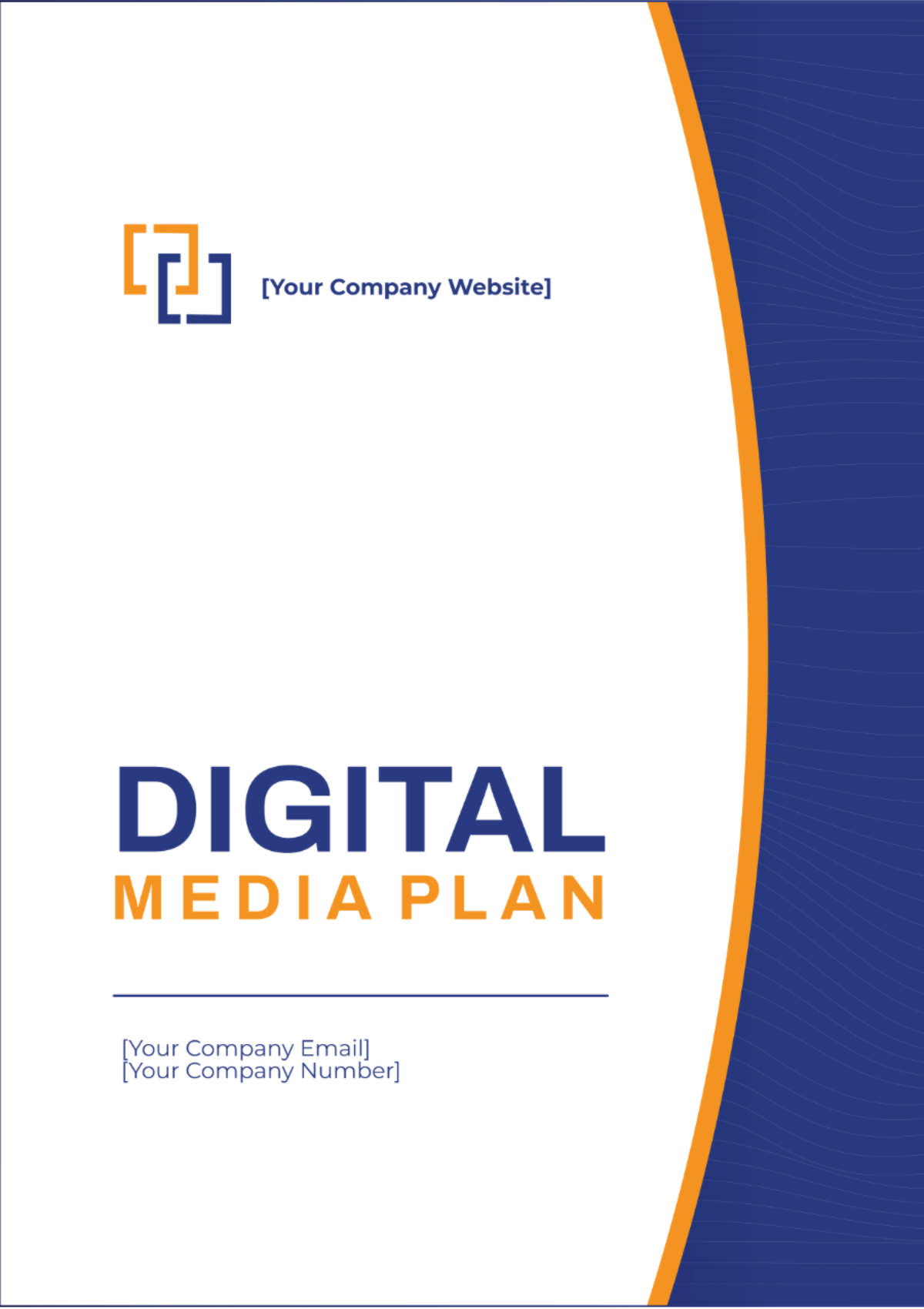 Digital Media Plan Template - Edit Online & Download