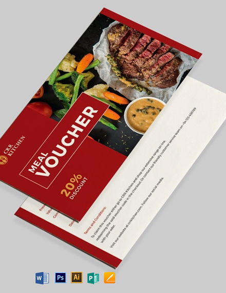 Food Voucher Templates Free Downloads Template Net