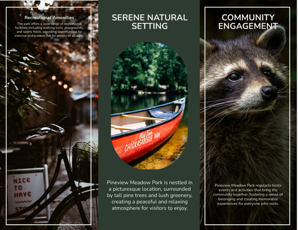 Free National Park Brochure Template to Edit Online