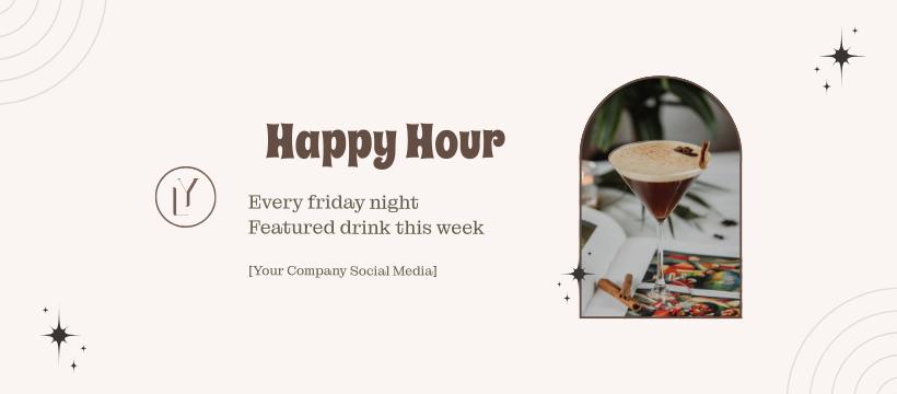 Happy Hour Facebook Cover
