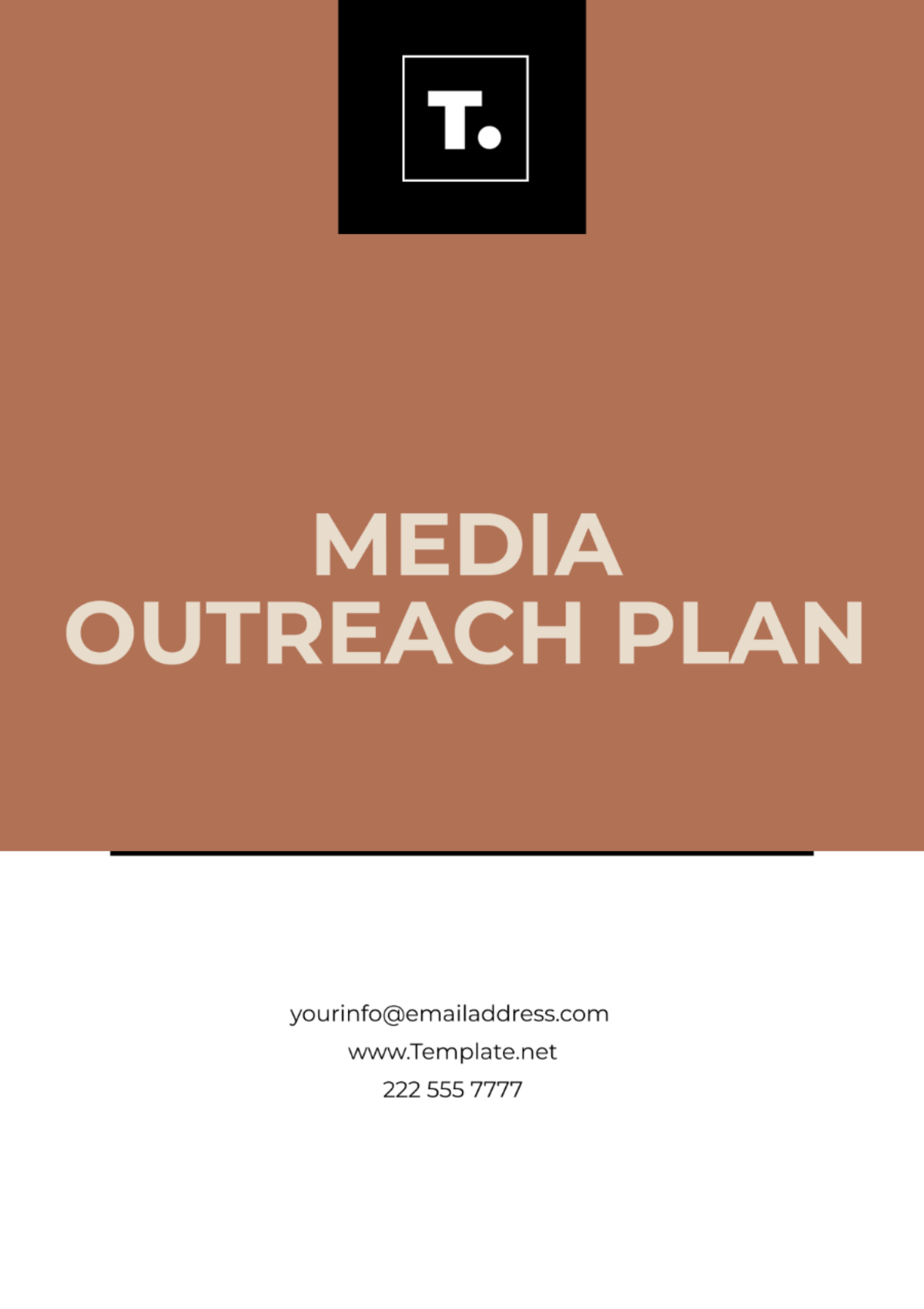 Media Outreach Plan Template - Edit Online & Download Example ...