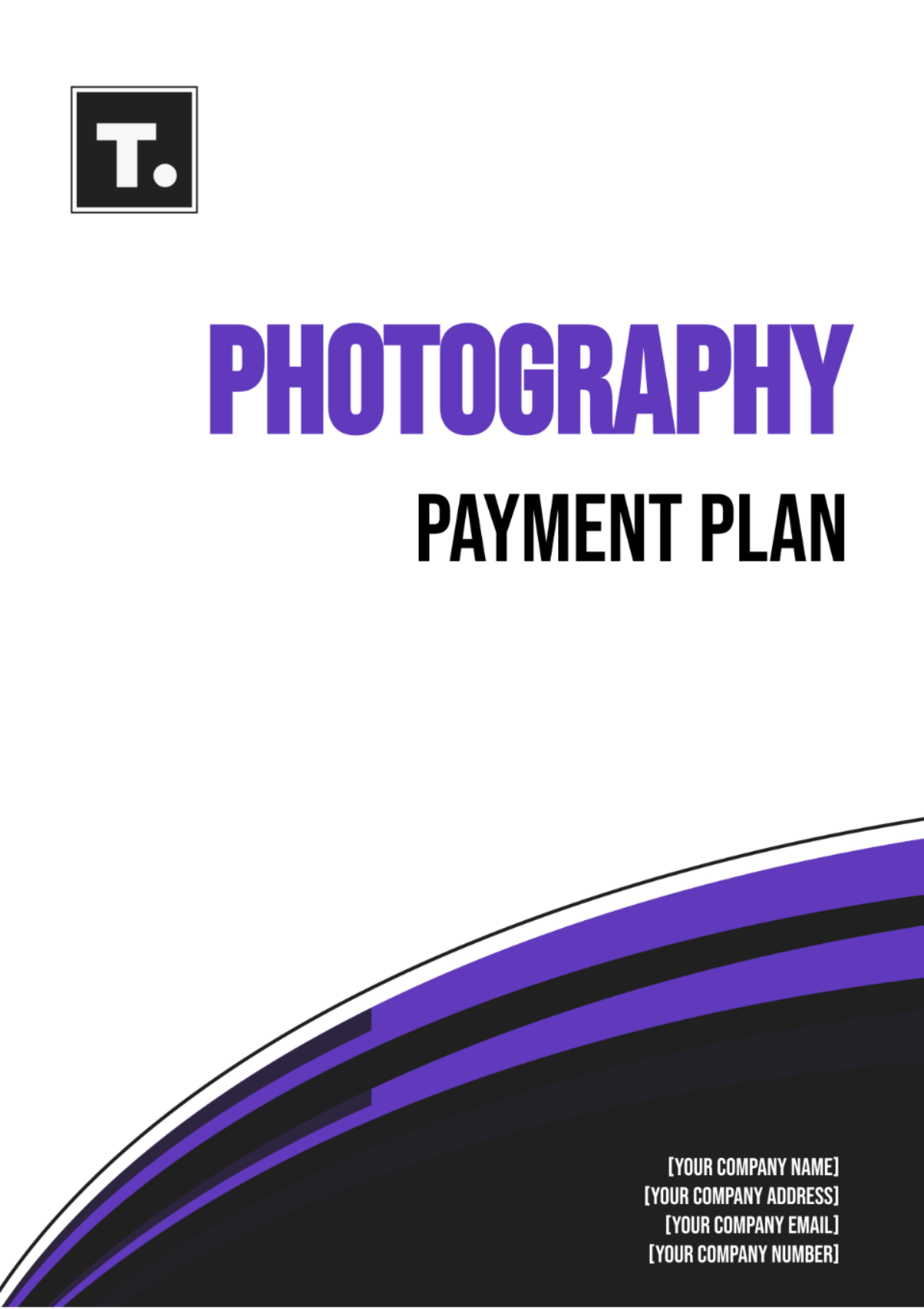 Photography Payment Plan Template Edit Online & Download Example