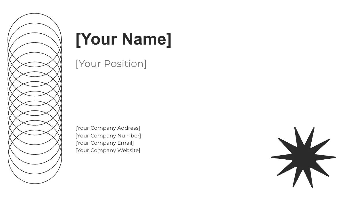 Free Podcast Live Talk Show Business Card Template to Edit Online