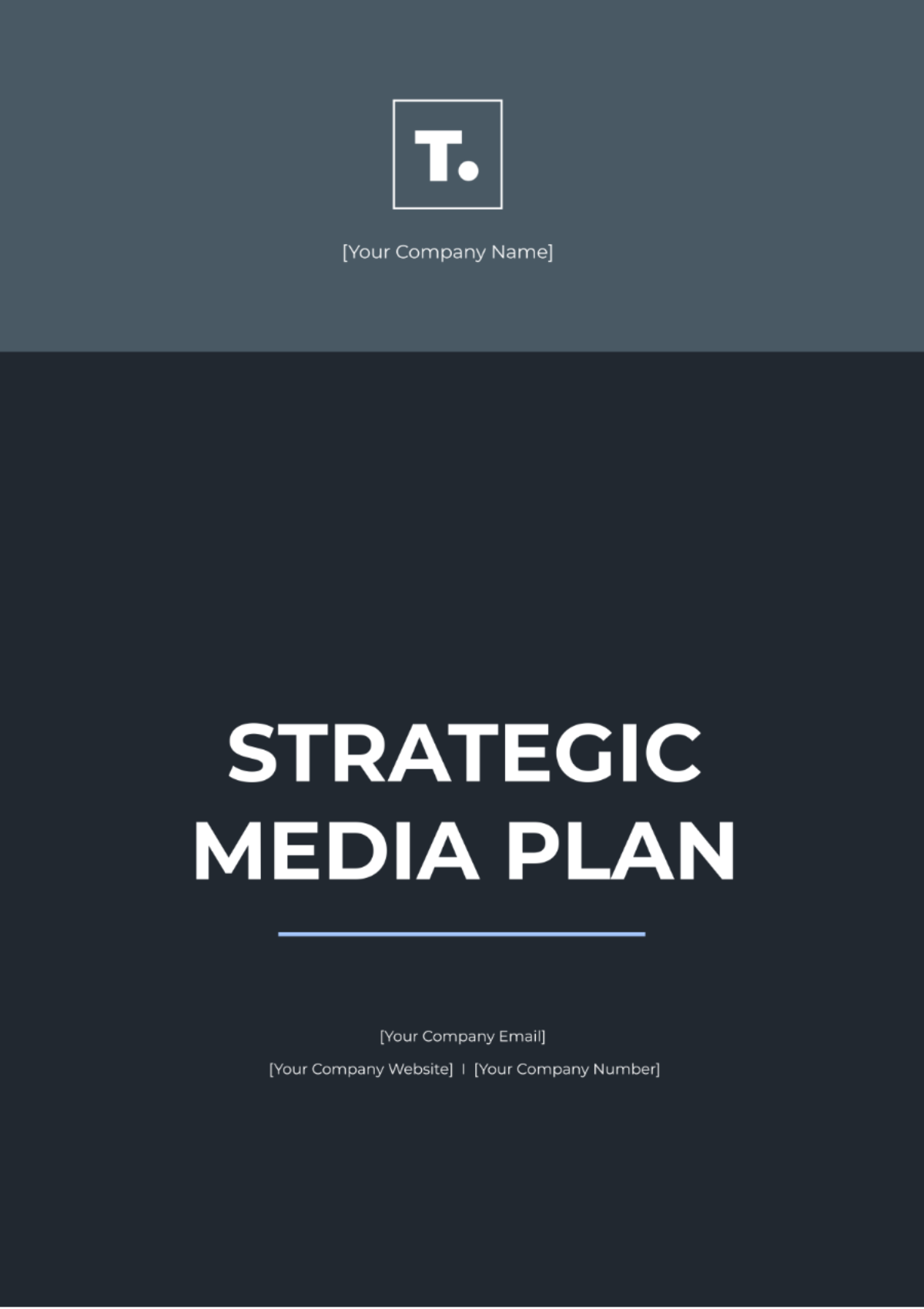 Strategic Media Plan Template - Edit Online & Download