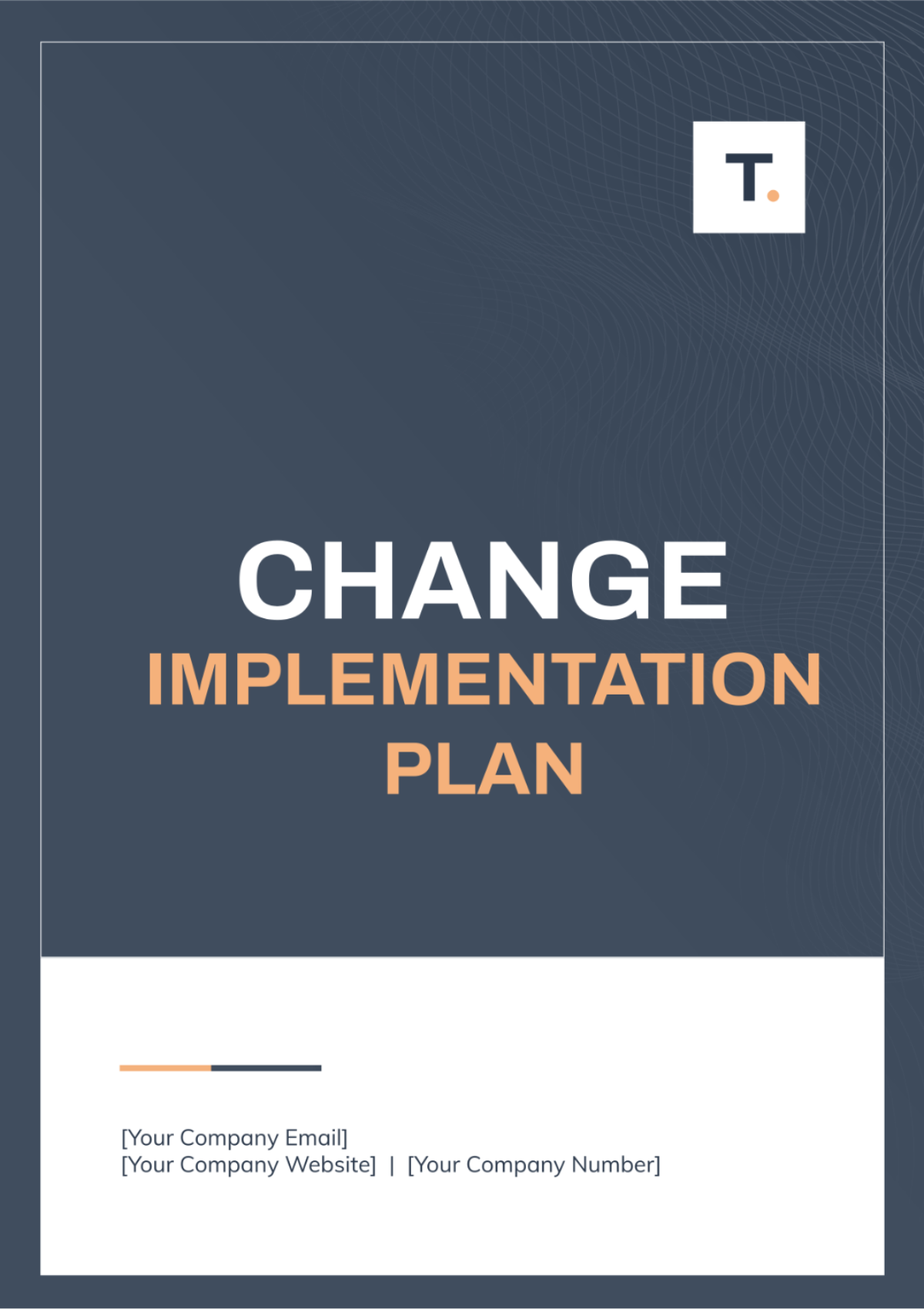 Change Implementation Plan Template - Edit Online & Download