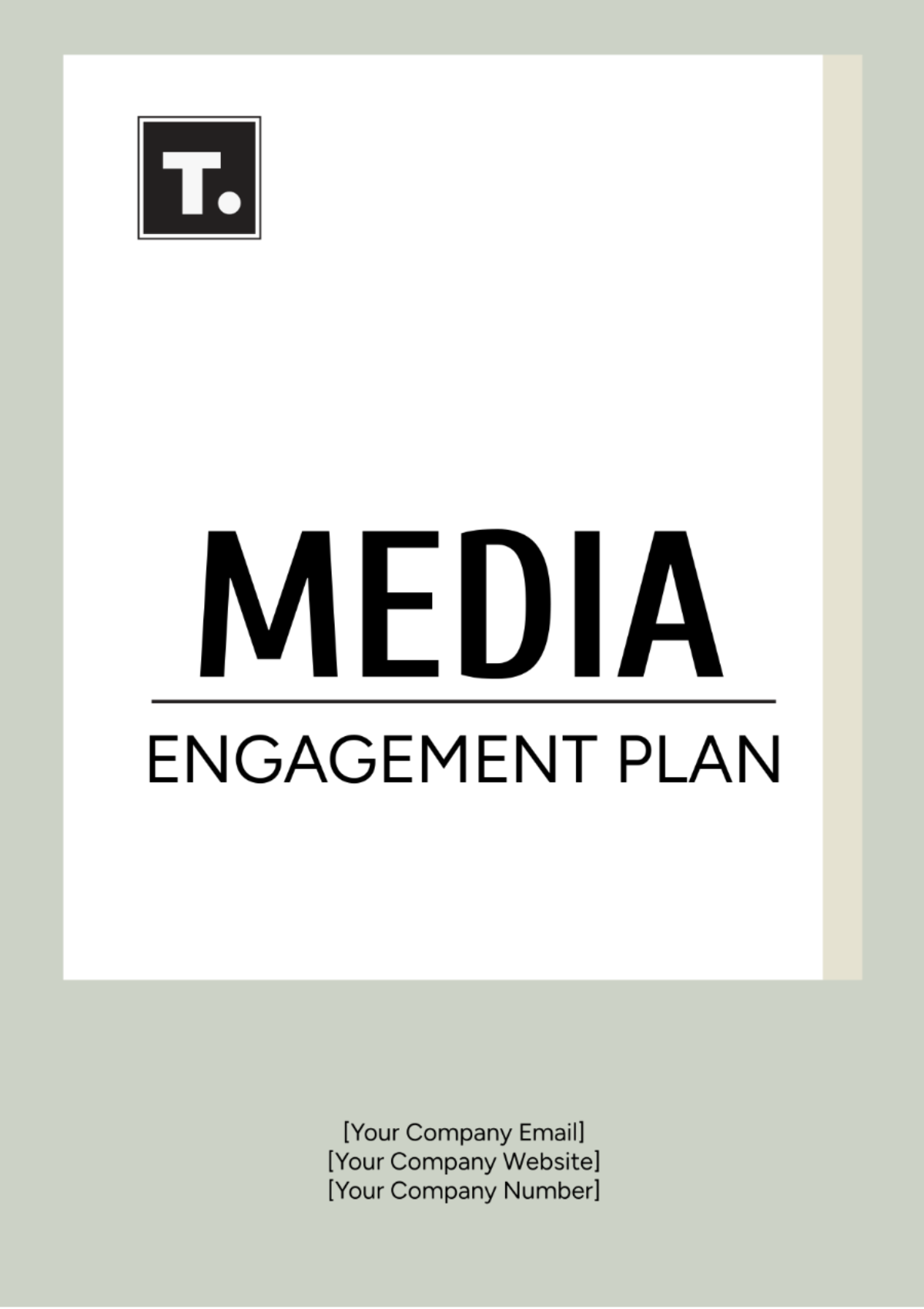 Media Engagement Plan Template - Edit Online & Download