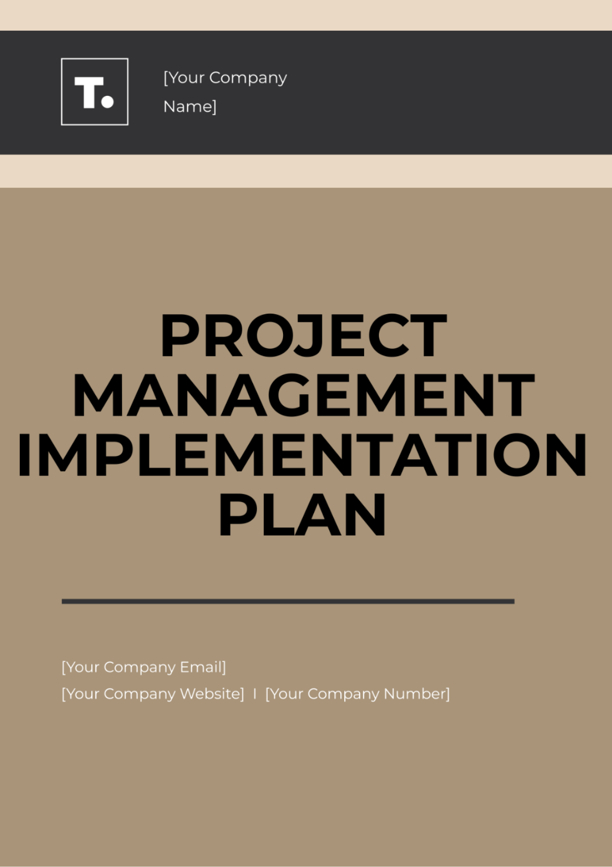 Project Management Implementation Plan Template - Edit Online & Download