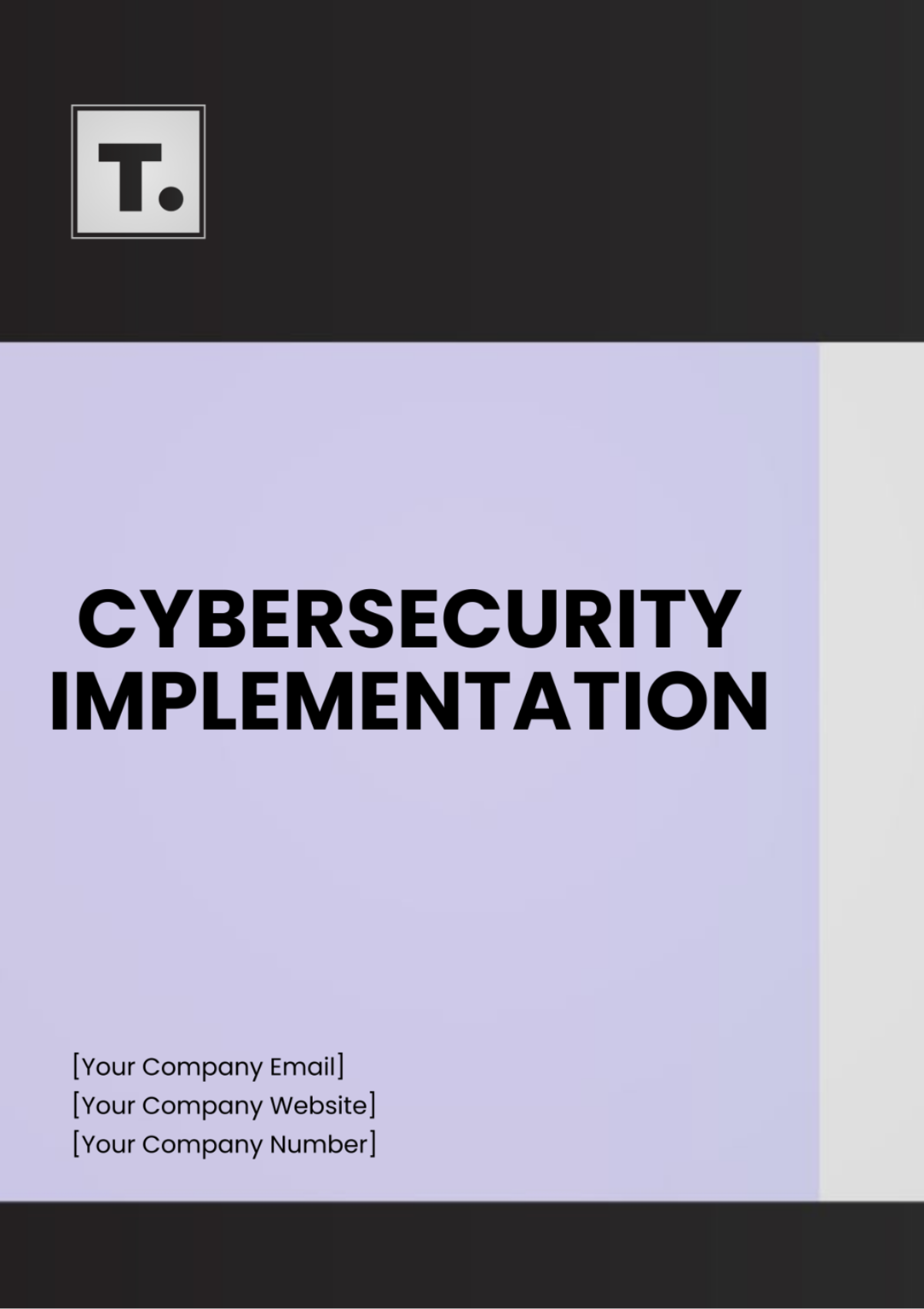 Cybersecurity Implementation Plan Template - Edit Online & Download