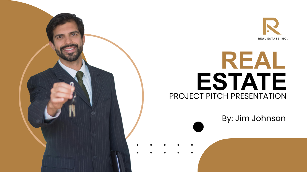 Real Estate Development Project Pitch Presentation