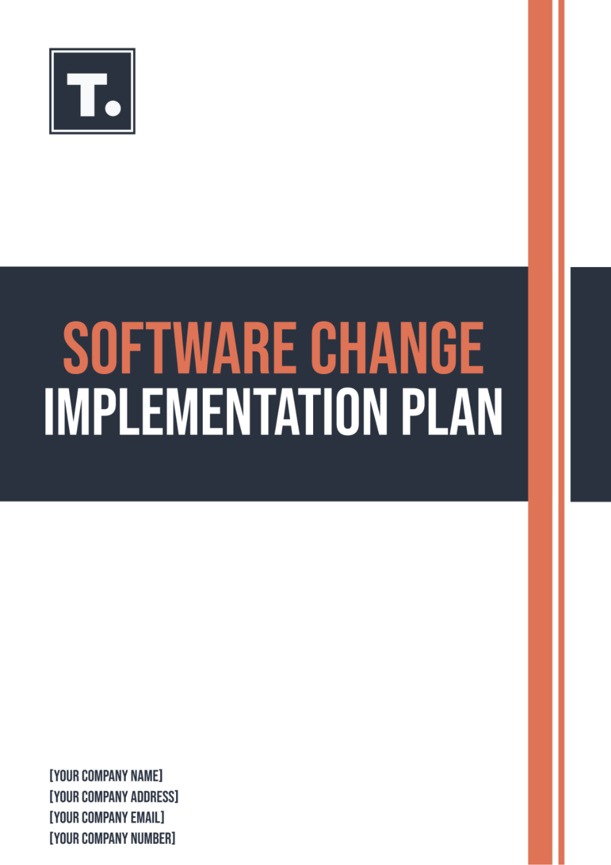 Software Change Implementation Plan Template - Edit Online & Download