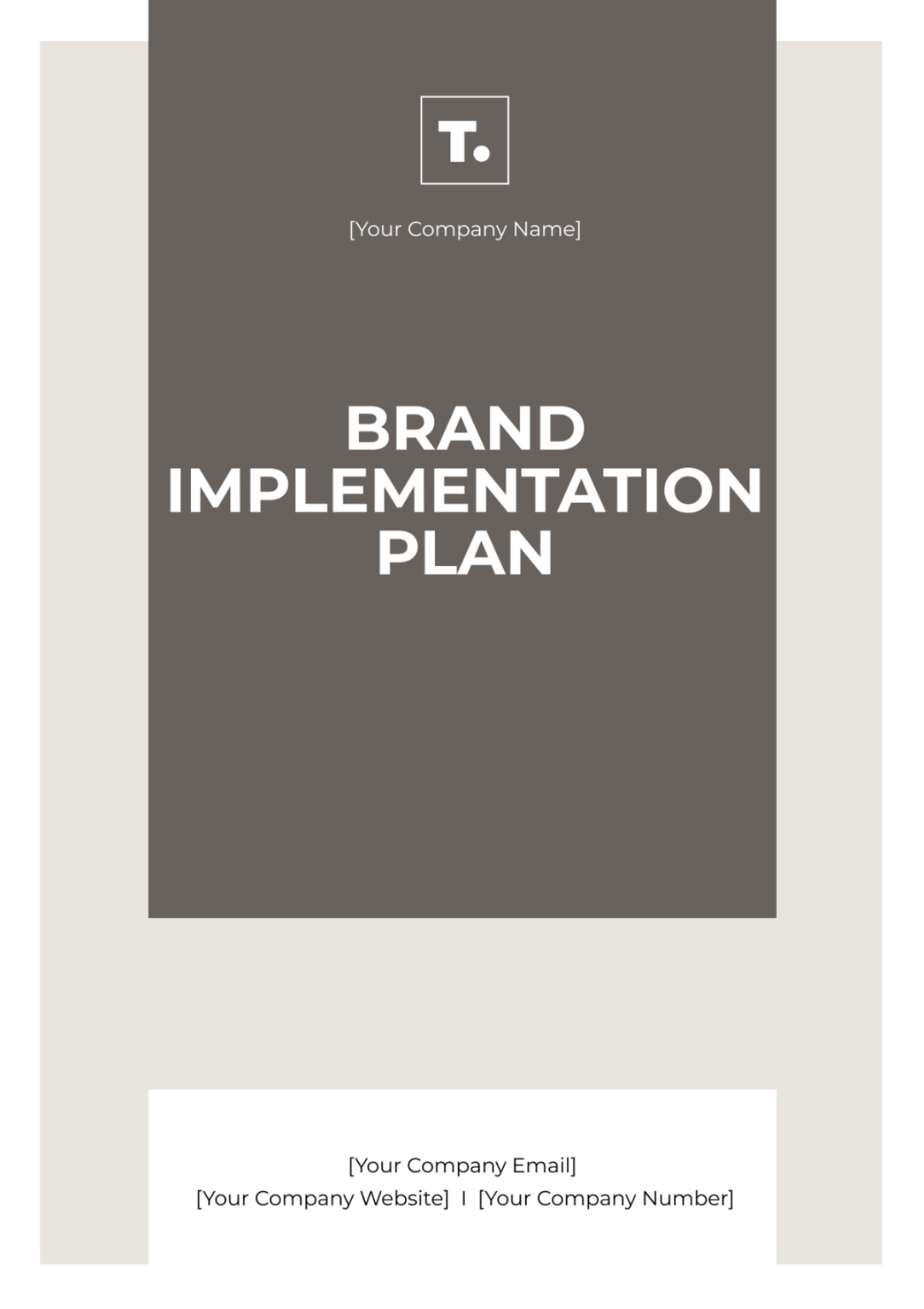 Brand Implementation Plan Template