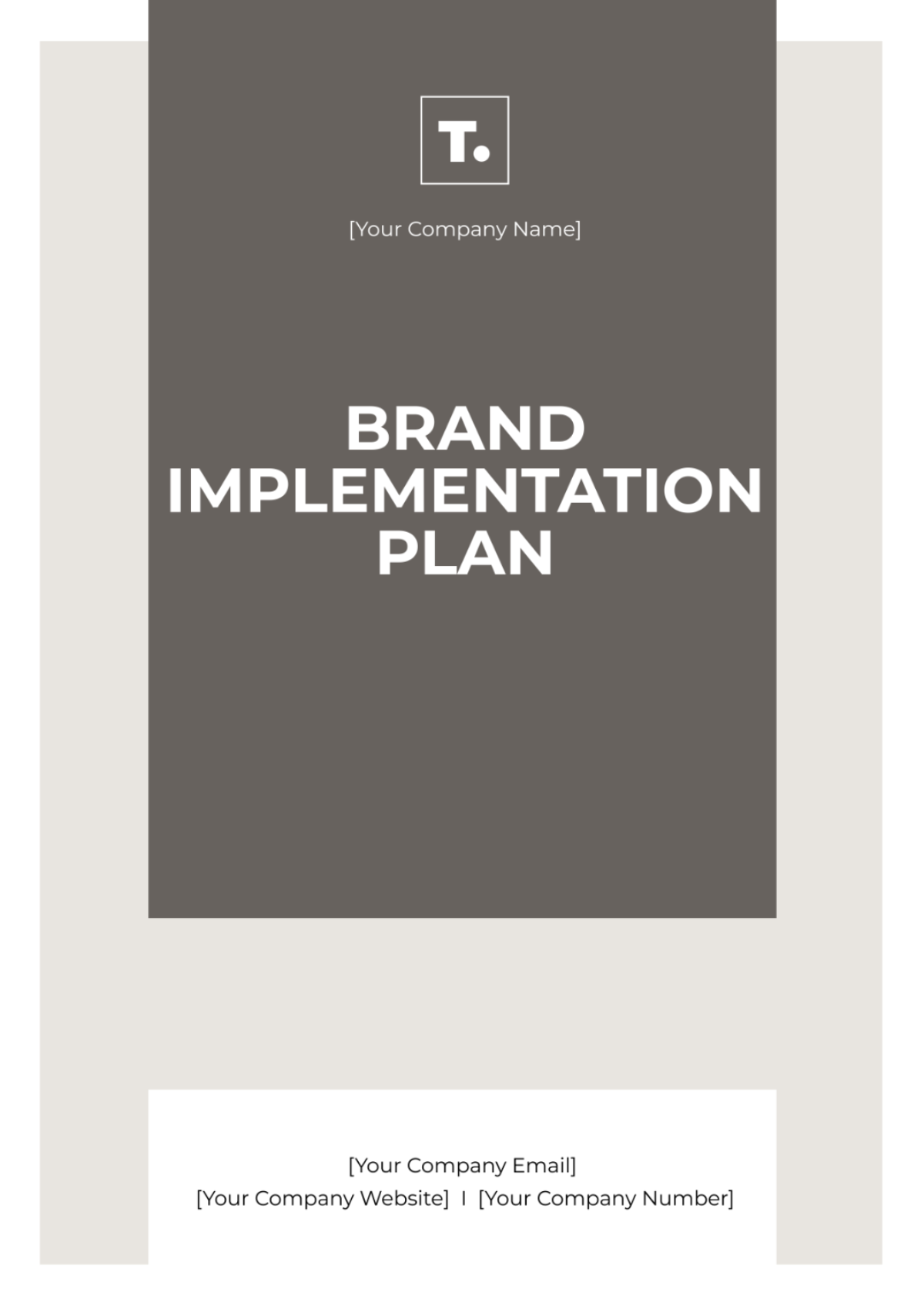 Brand Implementation Plan Template - Edit Online & Download