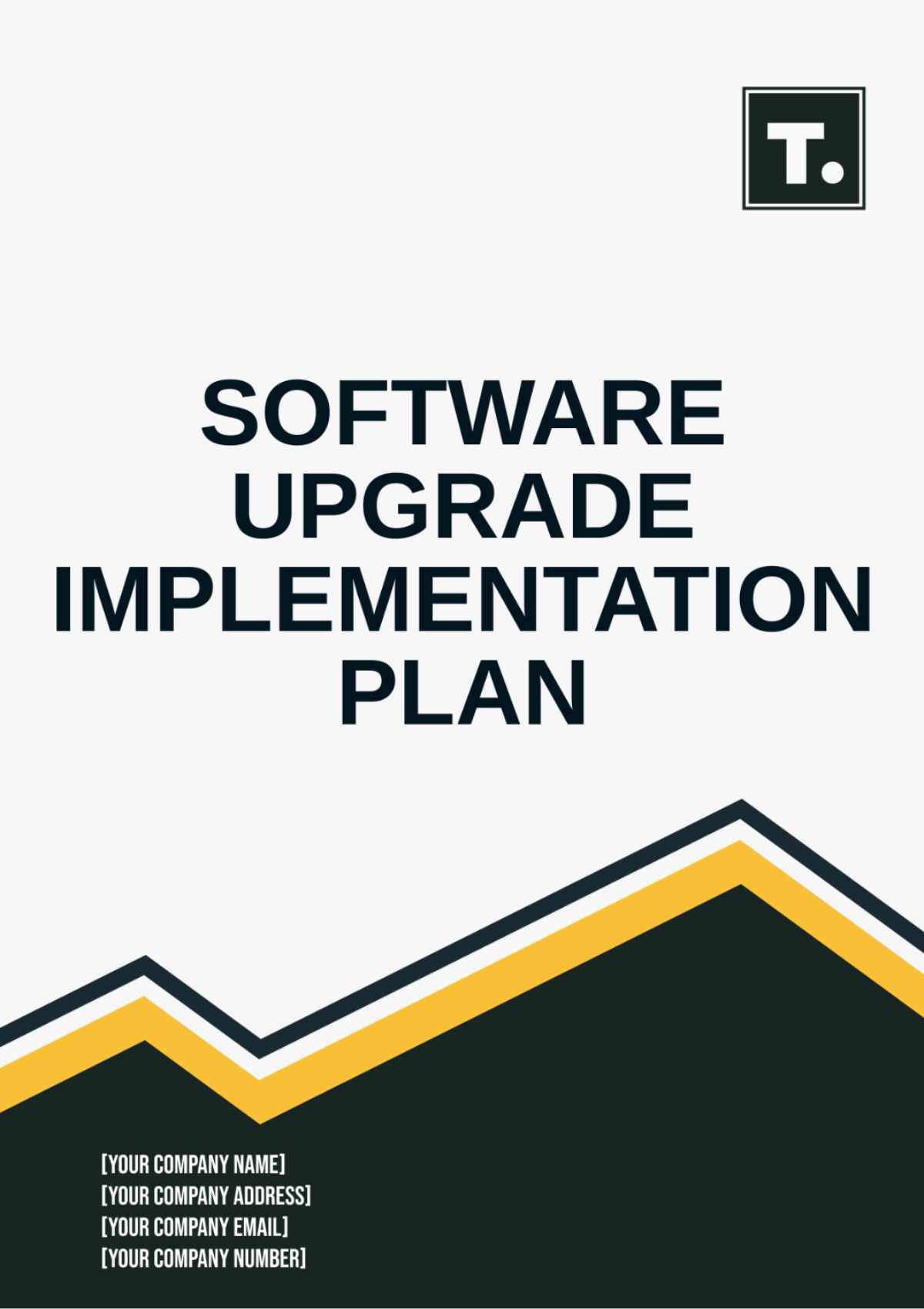 Software Upgrade Implementation Plan Template