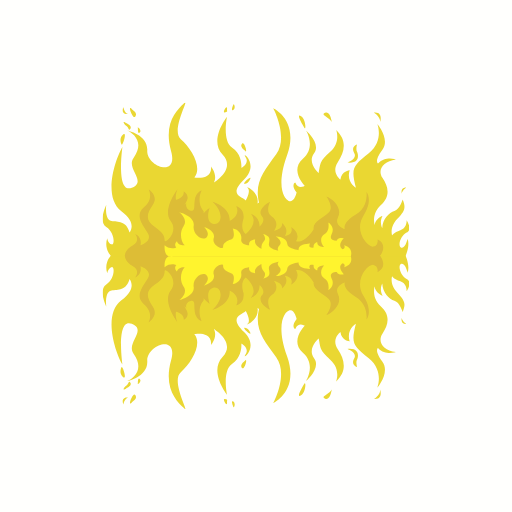 Yellow Flame Element