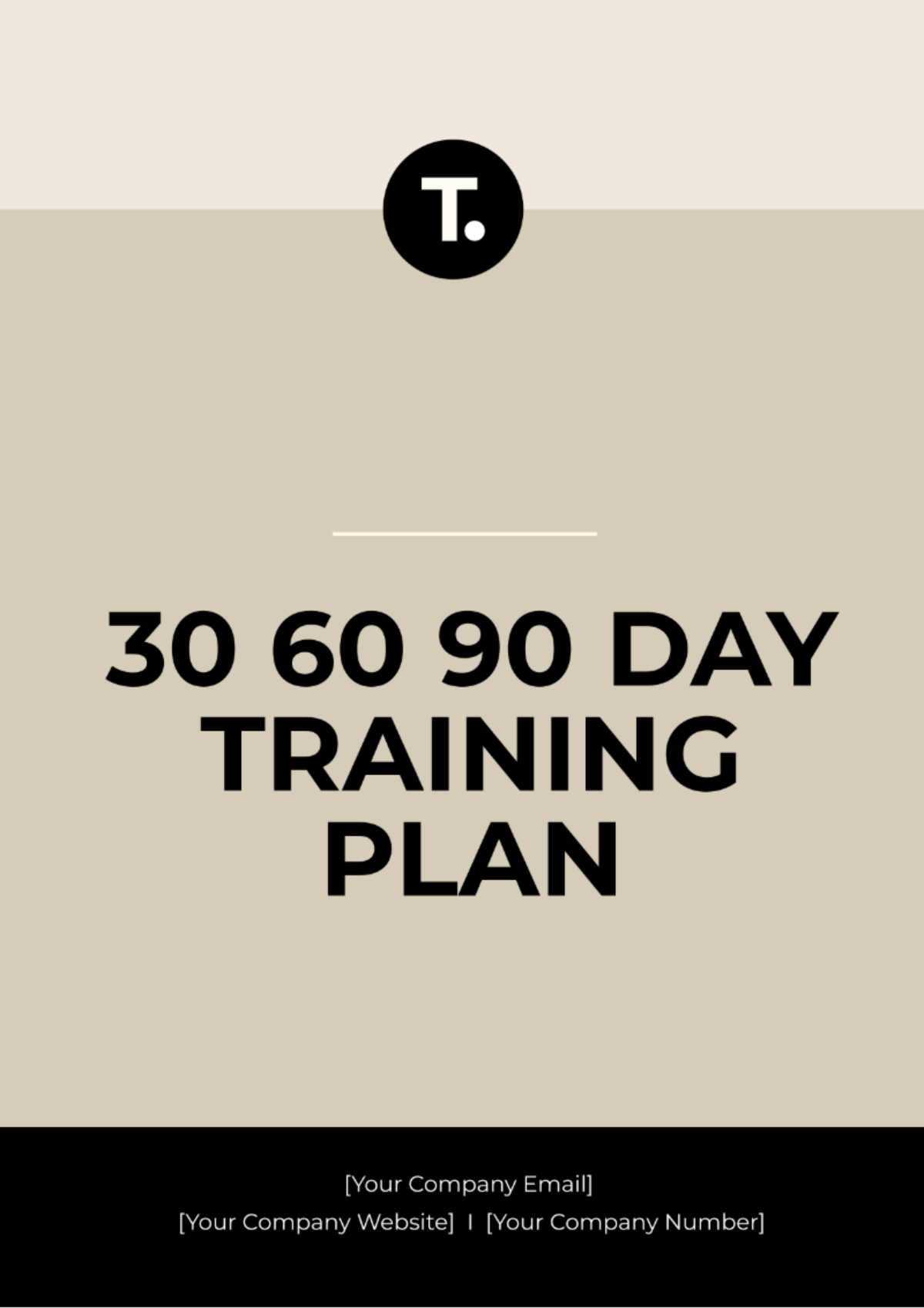 30 60 90 Day Training Plan Template - Edit Online & Download