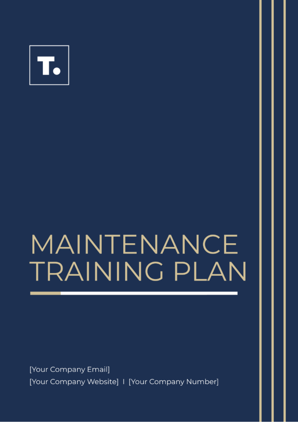 Maintenance Training Plan Template - Edit Online & Download