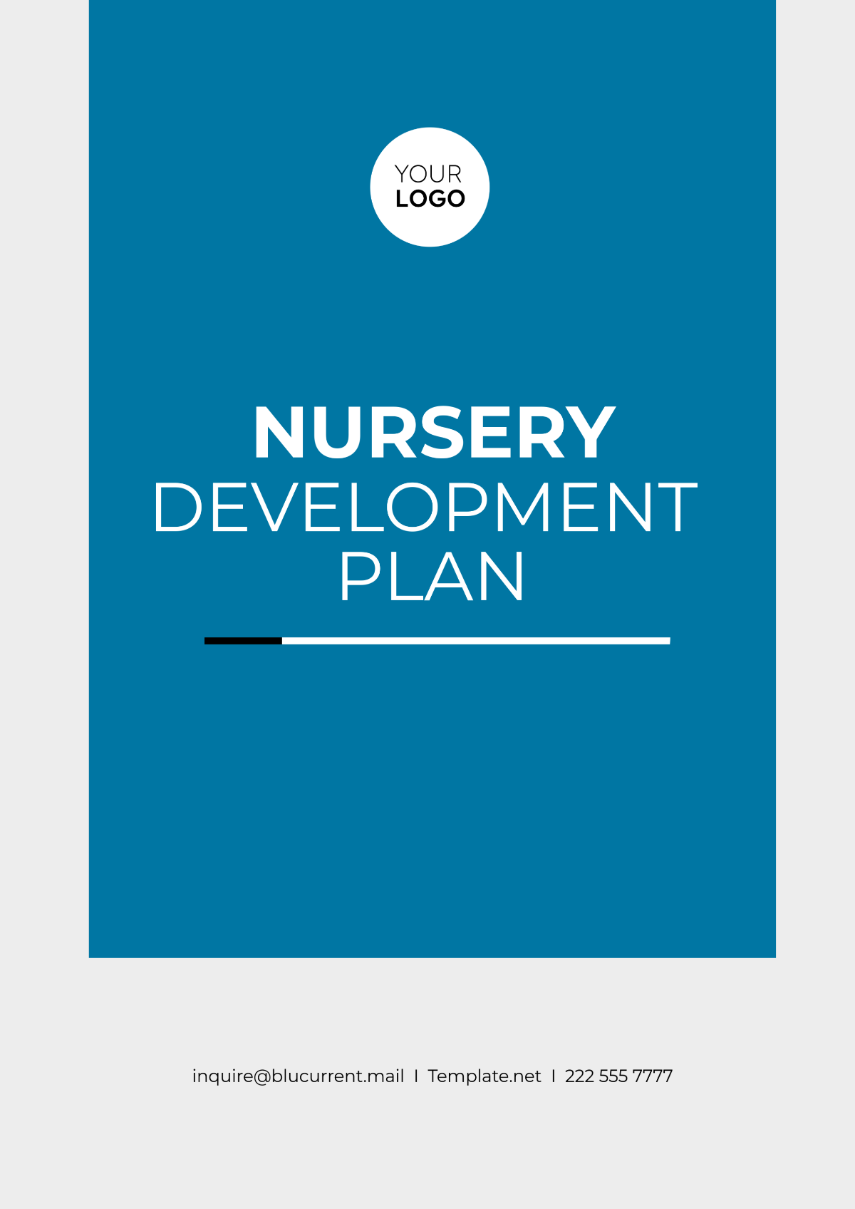 Nursery Development Plan Template - Edit Online & Download