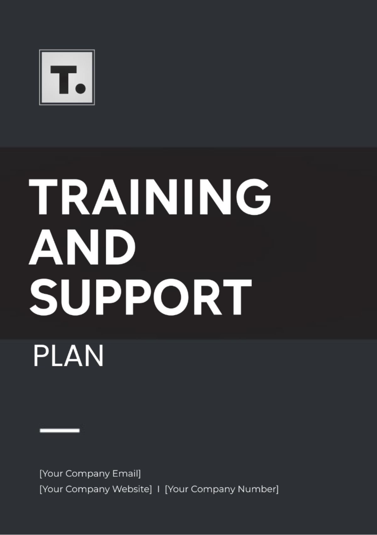 Training And Support Plan Template - Edit Online & Download