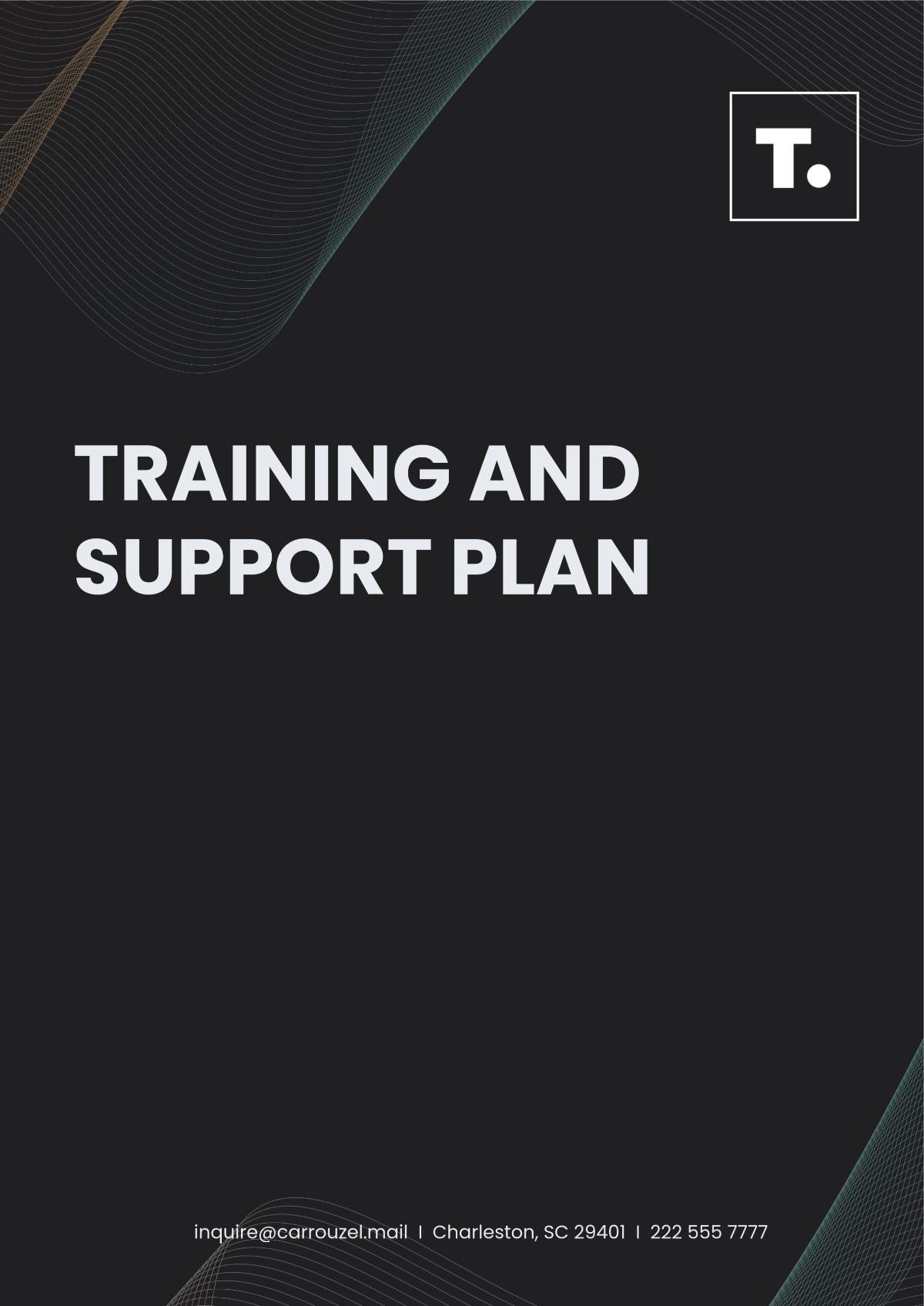 Training And Support Plan Template - Edit Online & Download