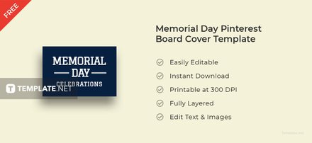 Memorial Day Closed Sign Template - FREE DOWNLOAD