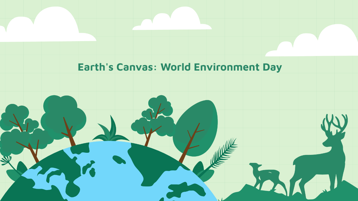 Free World Environment Day Design Background Template