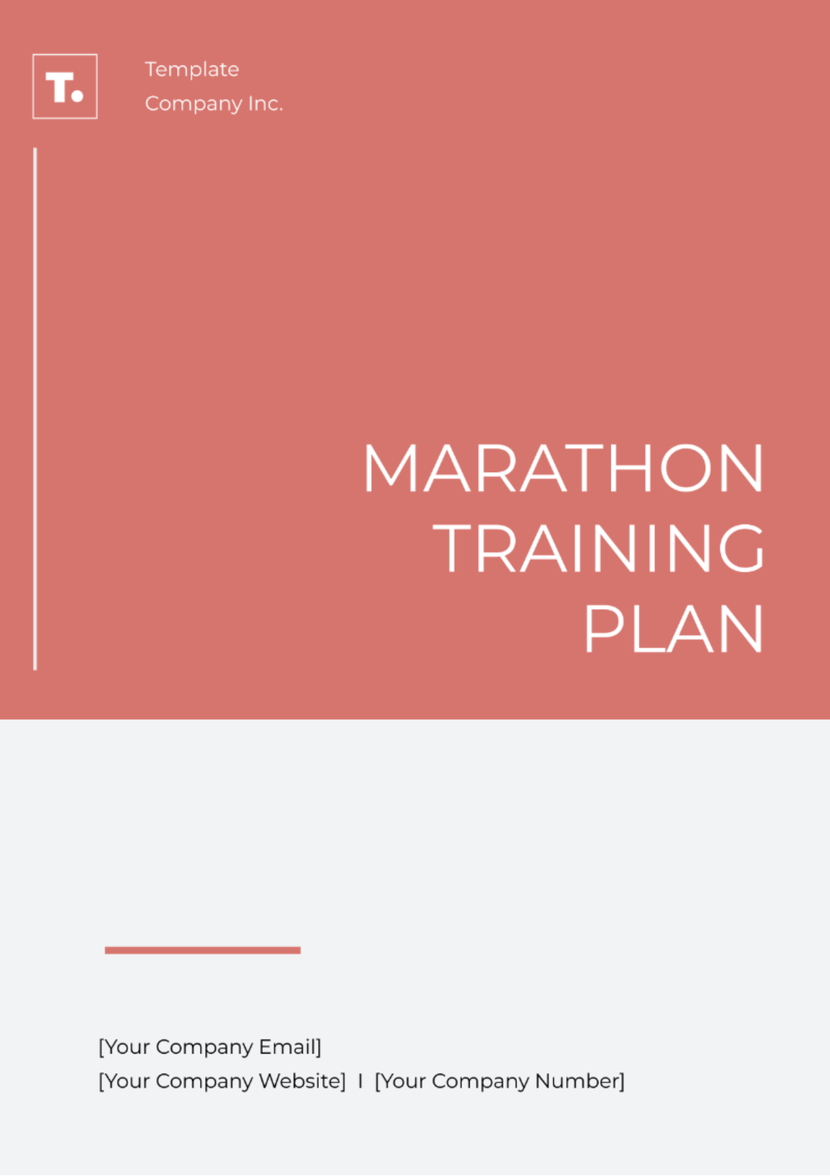 Marathon Training Plan Template - Edit Online & Download