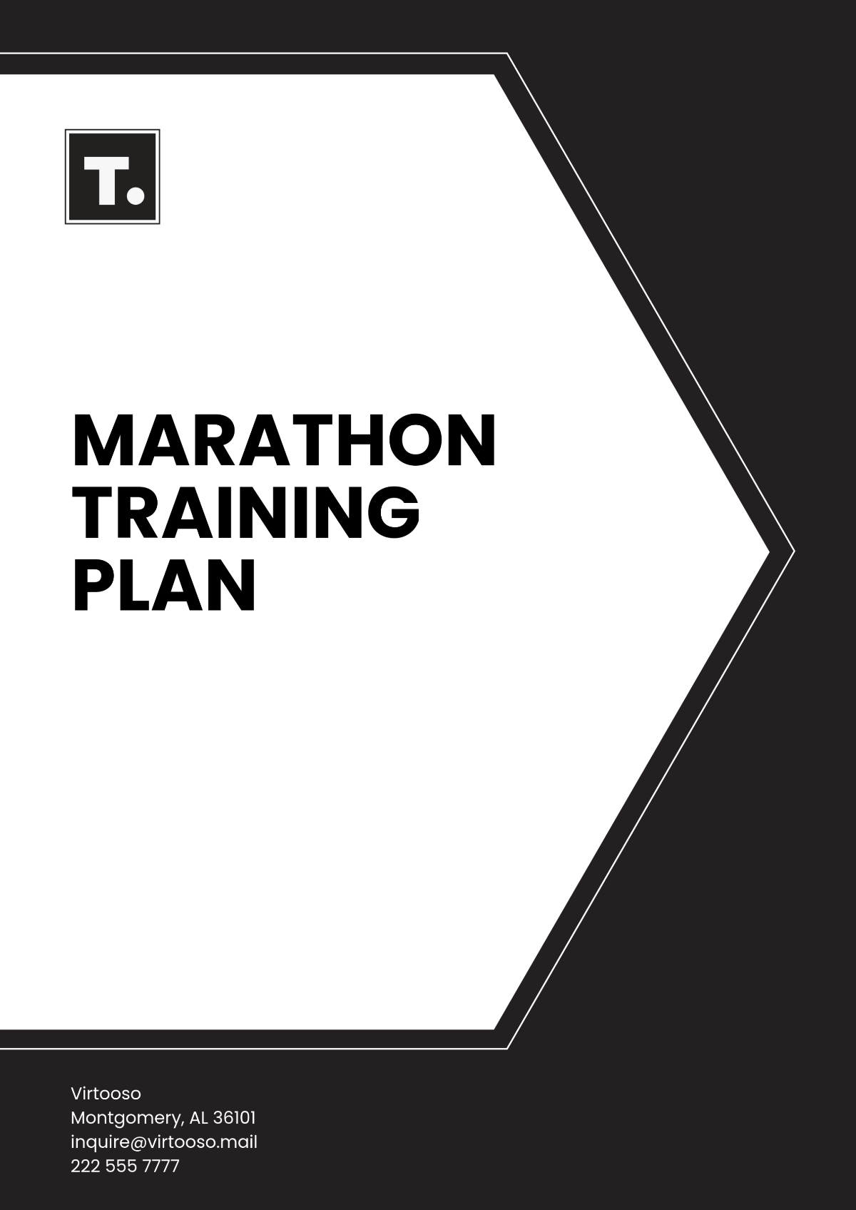 Marathon Training Plan Template - Edit Online & Download