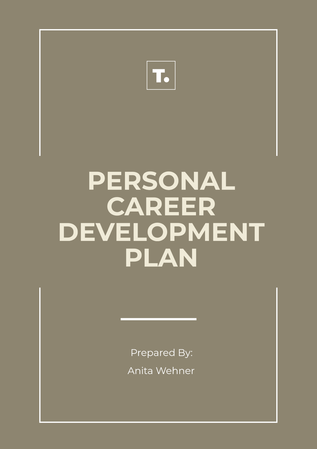 Personal Career Development Plan Template - Edit Online & Download