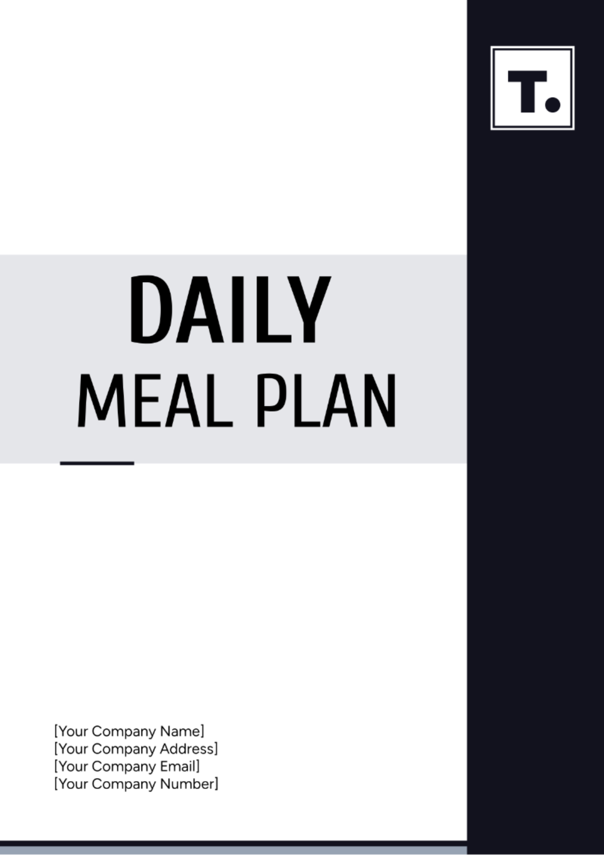 Free Meal Plan Templates To Edit Online Free Meal Plan Templates To Edit Online