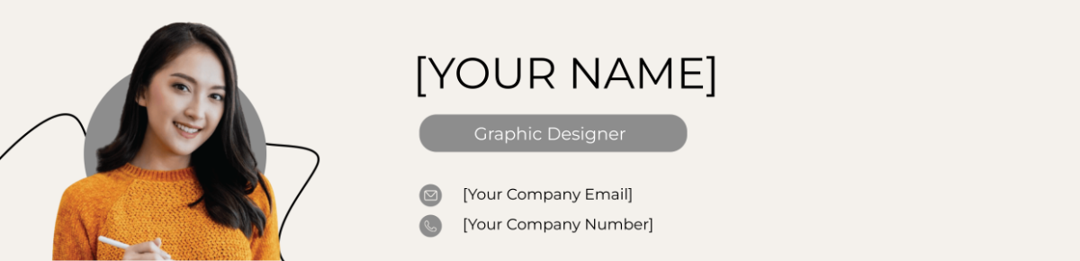 Free CV Commercial Header Template