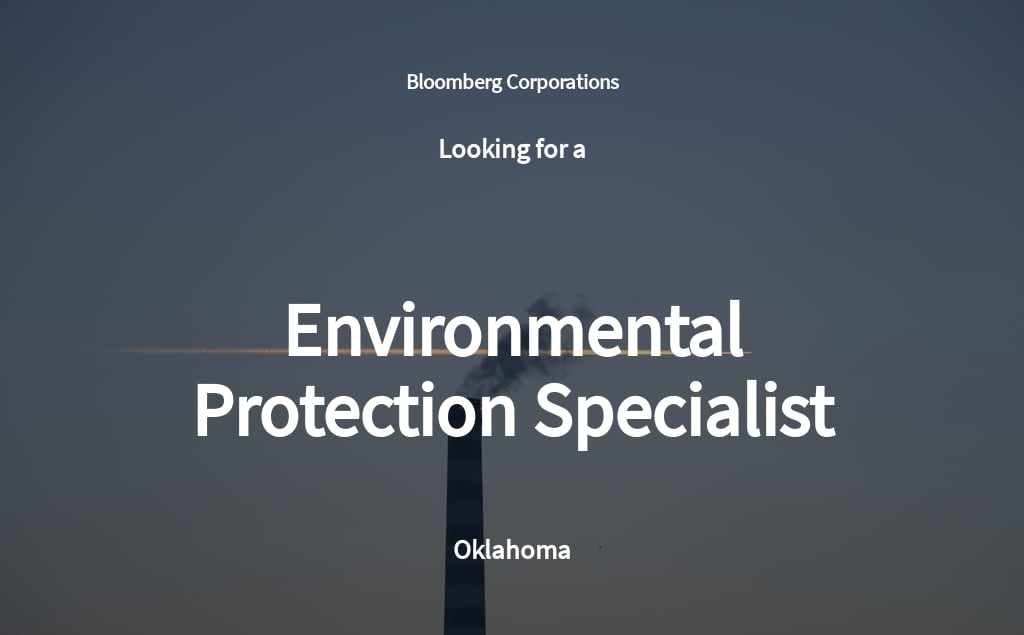 Free Environmental Protection Specialist Job Ad/Description Template.jpe