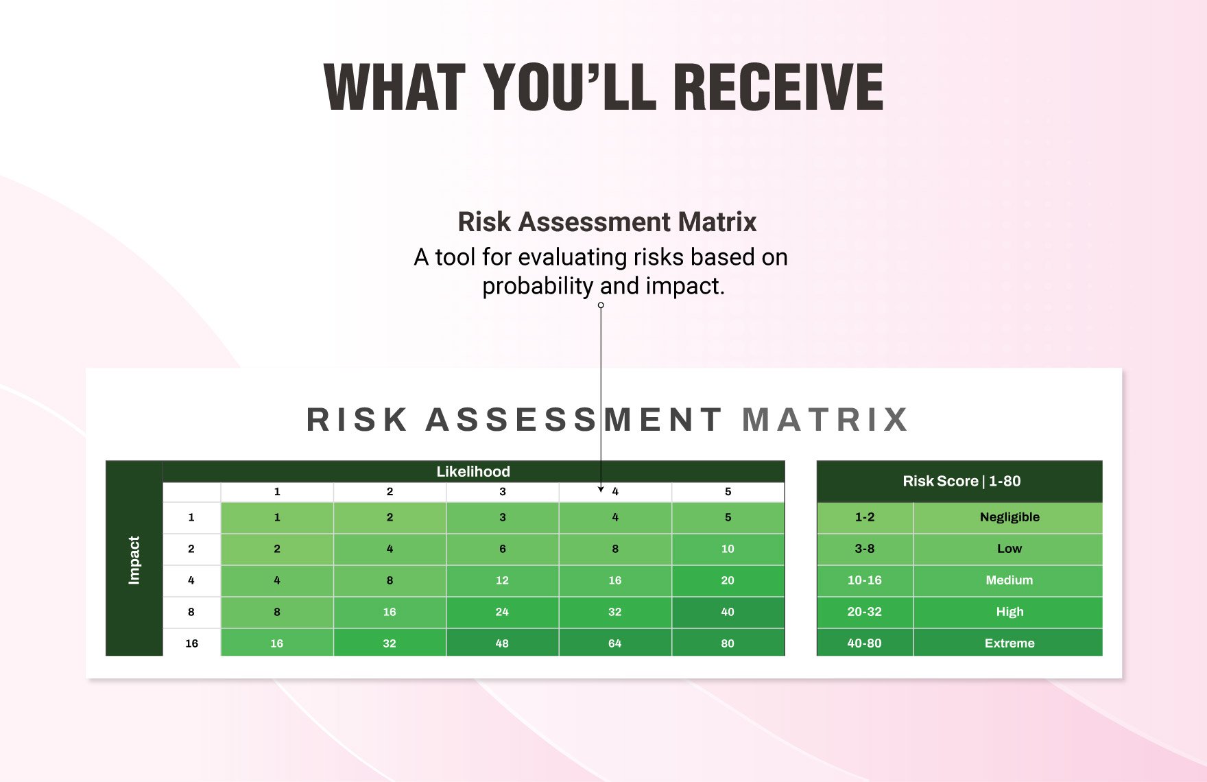 Account Risk Assessment Matrix Template