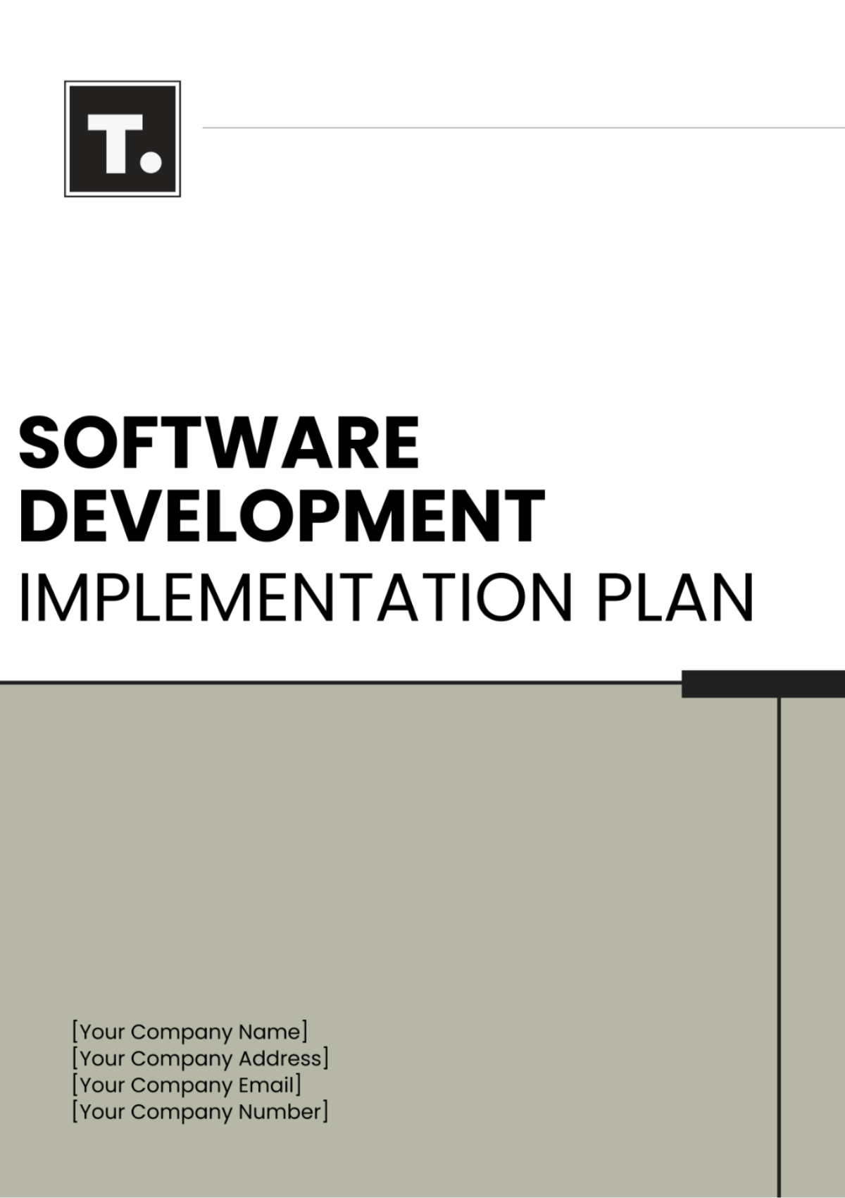 Software Development Implementation Plan Template - Edit Online & Download