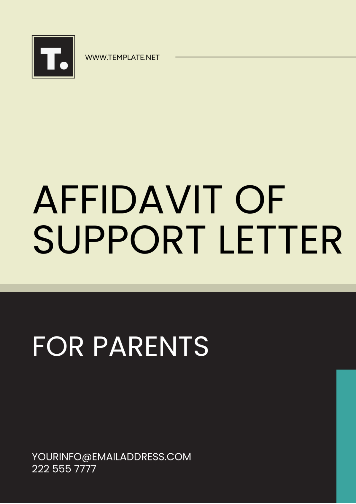 Affidavit Of Support Letter For Parents Template - Edit Online & Download