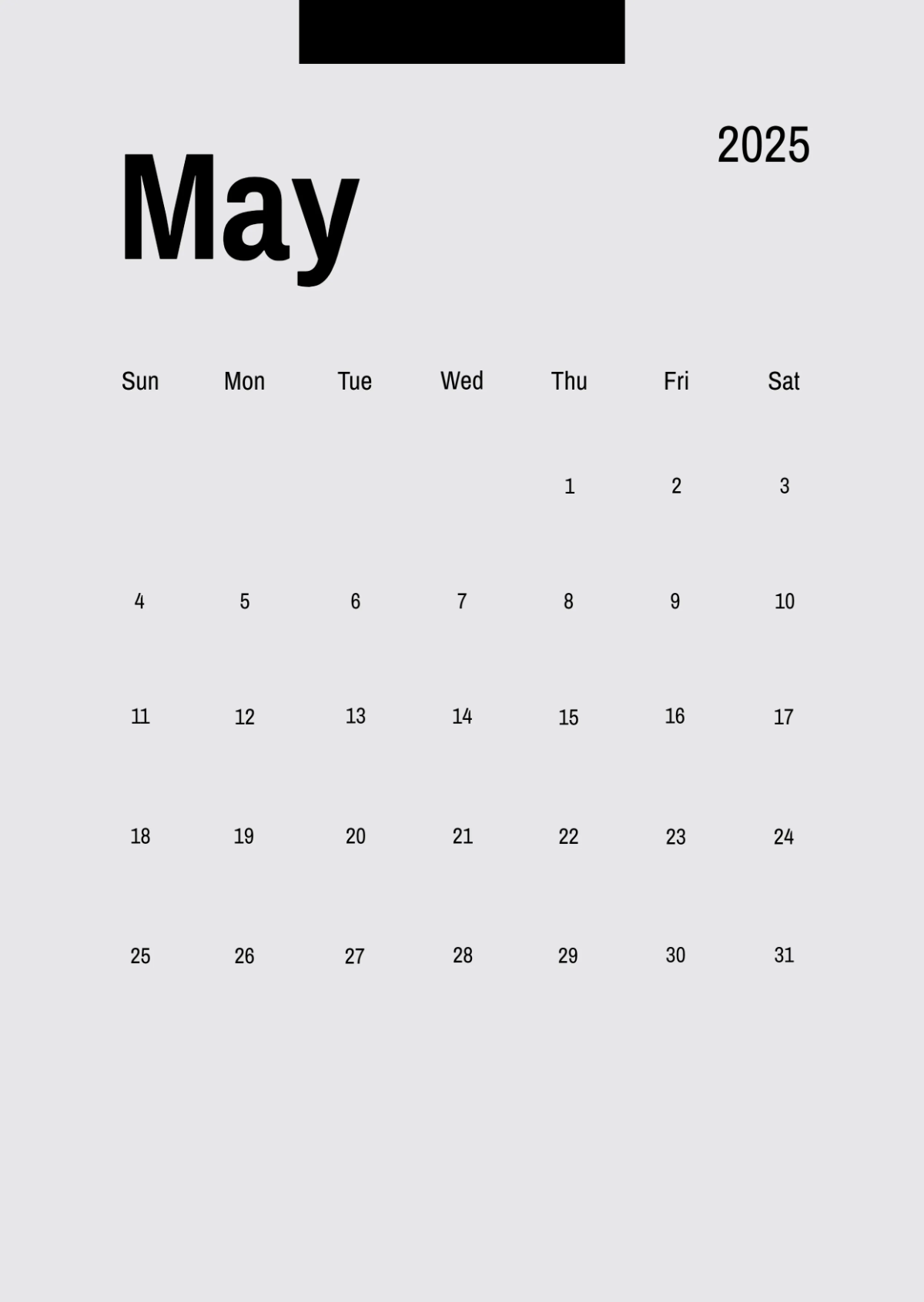 Free Interior Design Yearly Calendar Template to Edit Online
