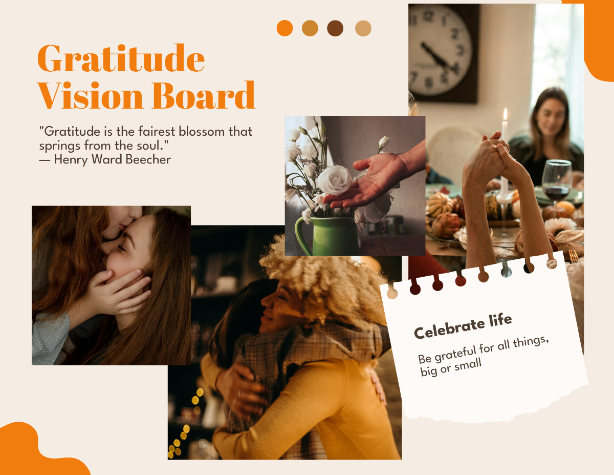 Gratitude Vision Board