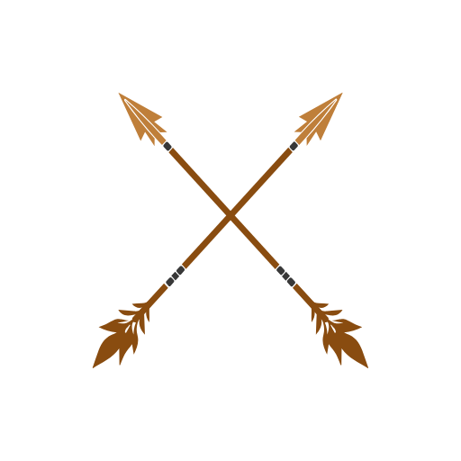 Free Crossed Arrows Element