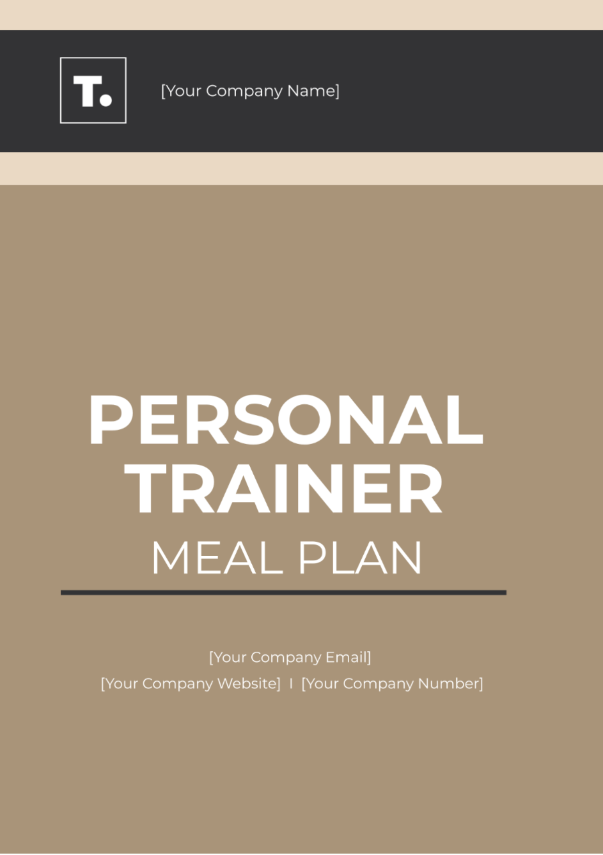 Personal Trainer Meal Plan Template - Edit Online & Download