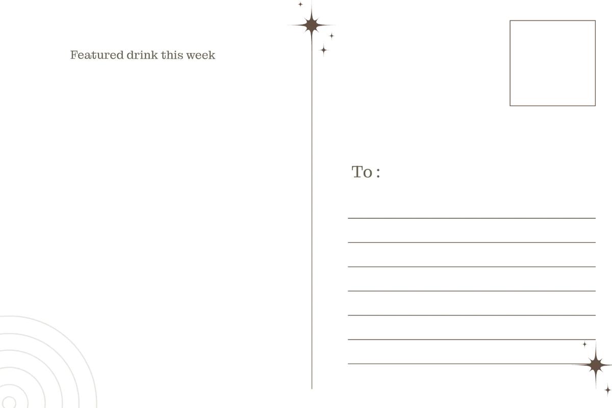 Free Aesthetic Postcard Template to Edit Online