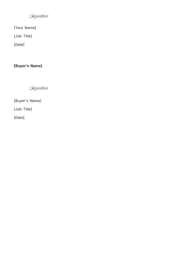 Free Restaurant Conditional Sale Agreement Template to Edit Online