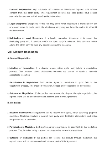 Free Restaurant Service Level Agreement Template to Edit Online
